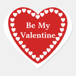 Pegatinas de Valentines Square