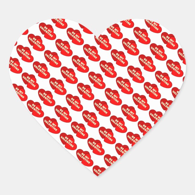 Pegatinas de Valentines Square (Anverso)