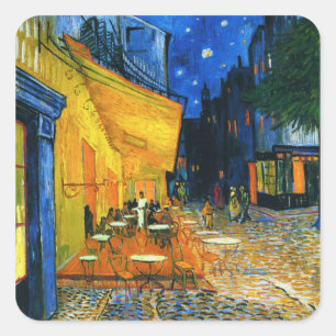 Pegatinas de Van Gogh Café Terrace