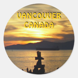 Pegatinas de Vancouver Canadá: arte emblemático de