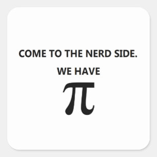 pegatinas de "Ven al nerd"