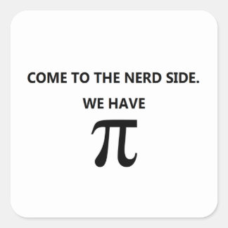 pegatinas de "Ven al nerd"