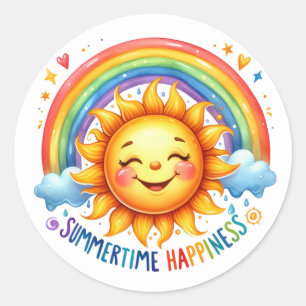 Pegatinas de verano divertidos