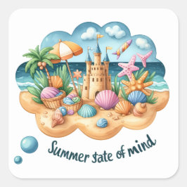 Pegatinas de verano divertidos