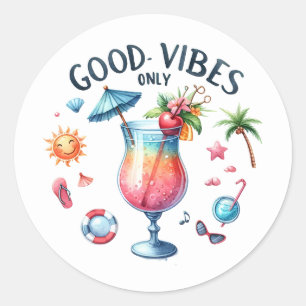 Pegatinas de verano divertidos