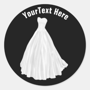 Pegatinas de vestir boda