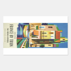 Pegatinas de viajes FRANCE Vintage