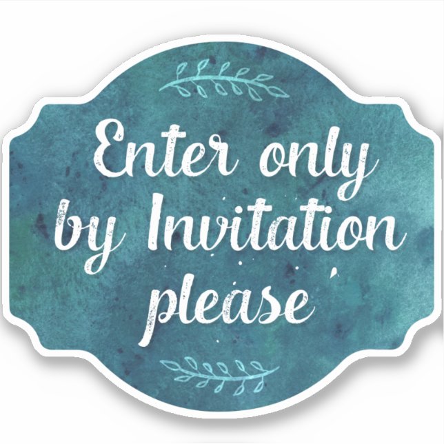 Pegatinas de vinilo de corte Personalizado de 6" x (Anverso)