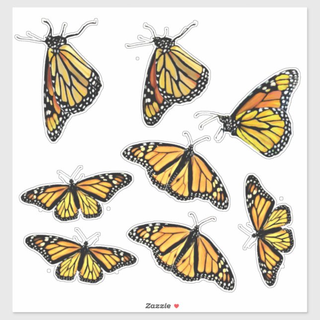 Pegatinas de vinilo de corte personalizado - Marip (Hoja)