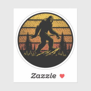 Pegatinas de vinilo de corte Personalizado Sasquat