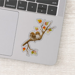 Pegatinas de Vinilo de Sparrow Birds Personalizado