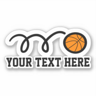 pegatinas de vinilo del equipo de baloncesto de pe