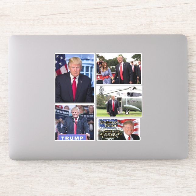 Pegatinas de Vinilo Trump 2024 Decal fotográfico d (Ordenador)