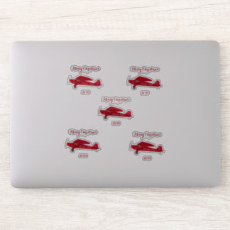 Pegatinas de Vinyl de Contour Airplane