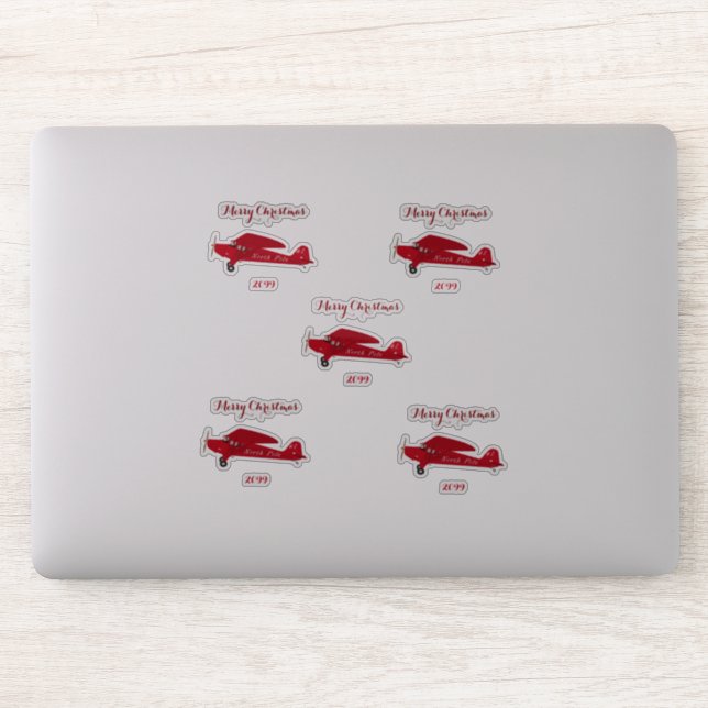 Pegatinas de Vinyl de Contour Airplane (Ordenador)