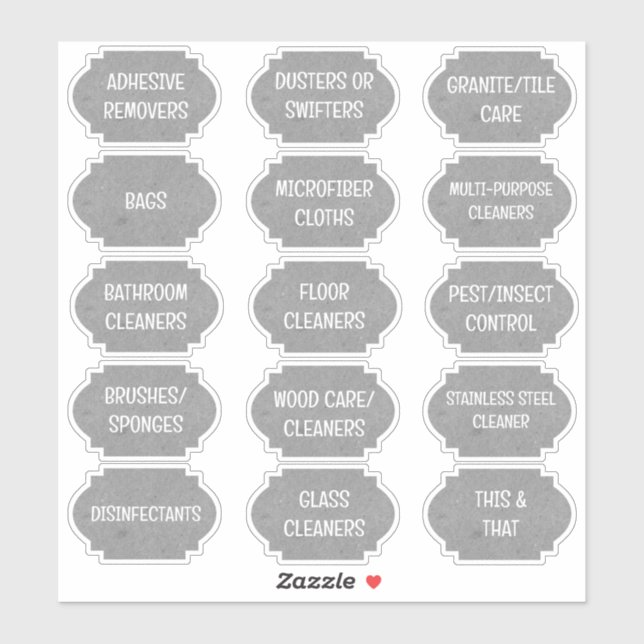 Pegatinas de Vinyl en Pantry Room (Hoja)