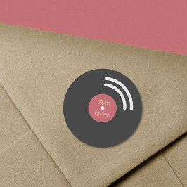 Pegatinas de Vinyl Record