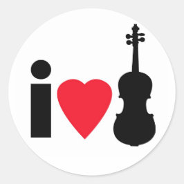 Pegatinas de violín