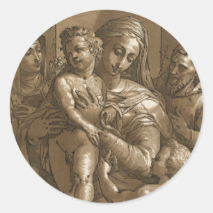 Pegatinas de Virgen, Niño y Santos