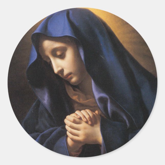 Pegatinas de Virgin Mary (Anverso)