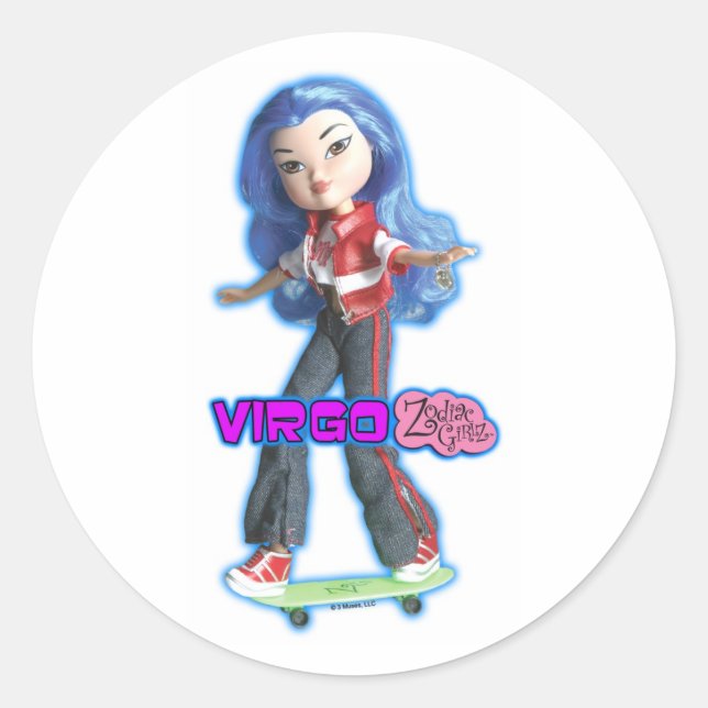 Pegatinas de Virgo (Anverso)