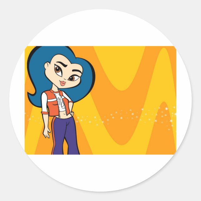 Pegatinas de Virgo (Anverso)