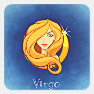 pegatinas de virgo zodiac