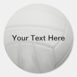 Pegatinas de voleibol personalizados