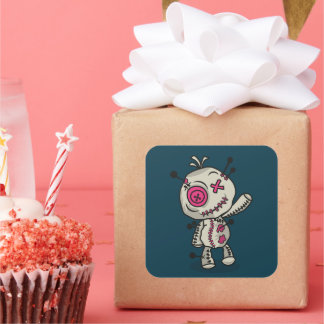 Pegatinas de Voodoo Token Square