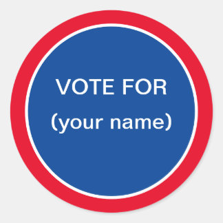 Pegatinas de voto por cuerpo estudiantil