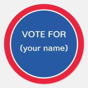 Pegatinas de voto por cuerpo estudiantil