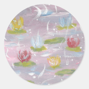 Pegatinas de Water Lilies
