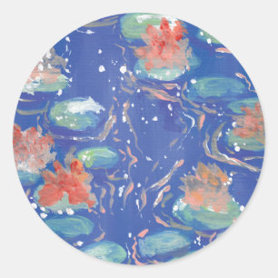 Pegatinas de Water Lilies