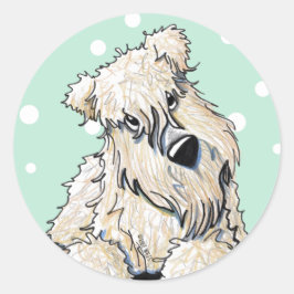 Pegatinas de Wheaten Terrier Springtime