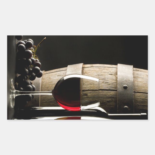 Pegatinas de Wine Lover (Anverso)