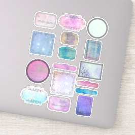 Pegatinas de Winter Magic Scrapbook | Diseños fest