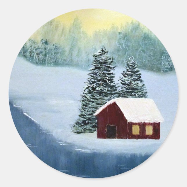 Pegatinas de Winter Peace (Anverso)