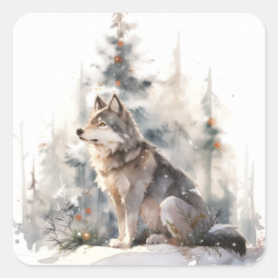 Pegatinas de Winter Wolf