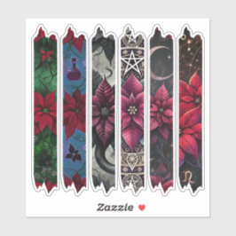 Pegatinas de Witchy Poinsettia Washi Tape Scrapboo