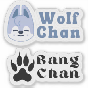 Pegatinas de Wolf Chan (deshielo/ descalce)