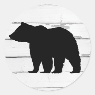 Pegatinas de Woodland de Oso Negro