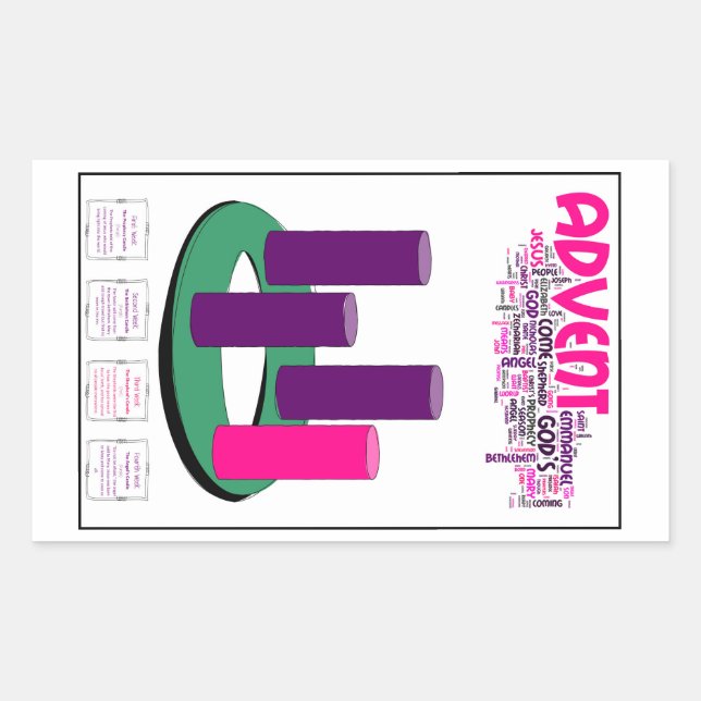 Pegatinas de Wreath avanzada: ¡Perfecto para estud (Anverso)