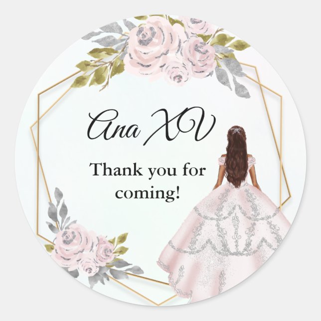 pegatinas de xv (Anverso)