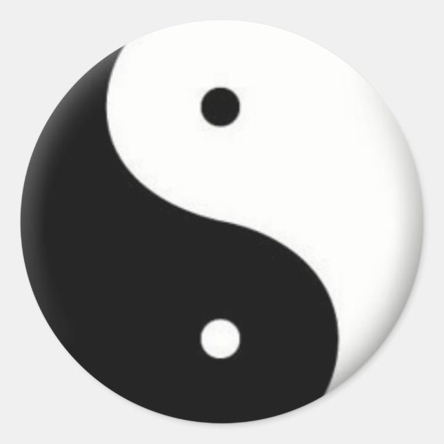 Pegatinas de Yin-Yang (Anverso)