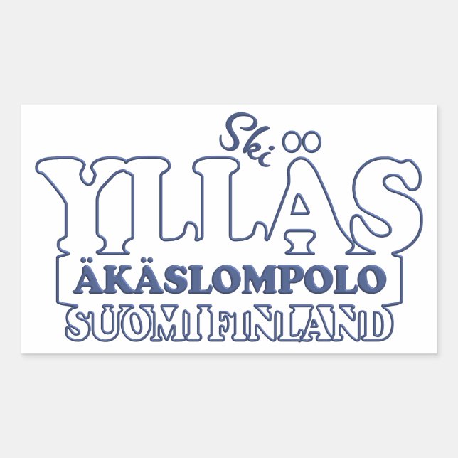 Pegatinas de YLLÄS FINLAND (Anverso)