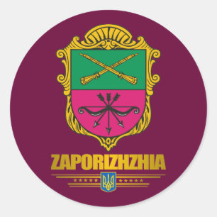 pegatinas de "Zaporizhia (Zaporozhye) COA"