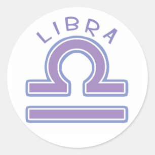 Pegatinas de Zodiac Libra