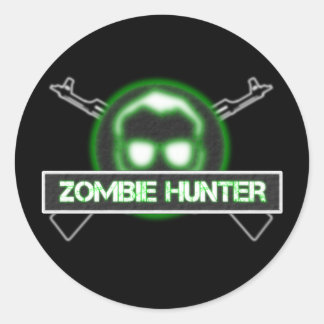 Pegatinas de Zombie Hunter