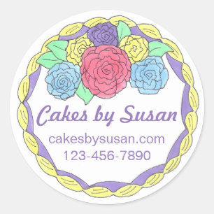 Pegatinas Decoradores De Pasteles Personalizados