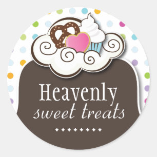 Pegatinas decorativos del chef de repostería